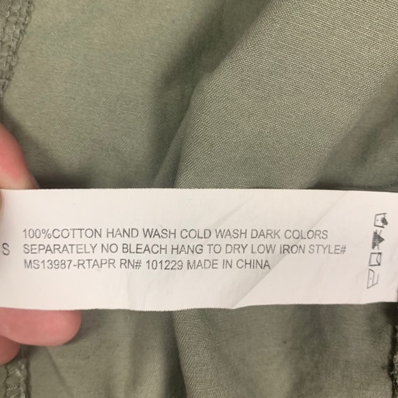 Jade & Ivory Floral Embroidery Camouflage Camo Jacket Women's Size Small - Picture 8 of 8